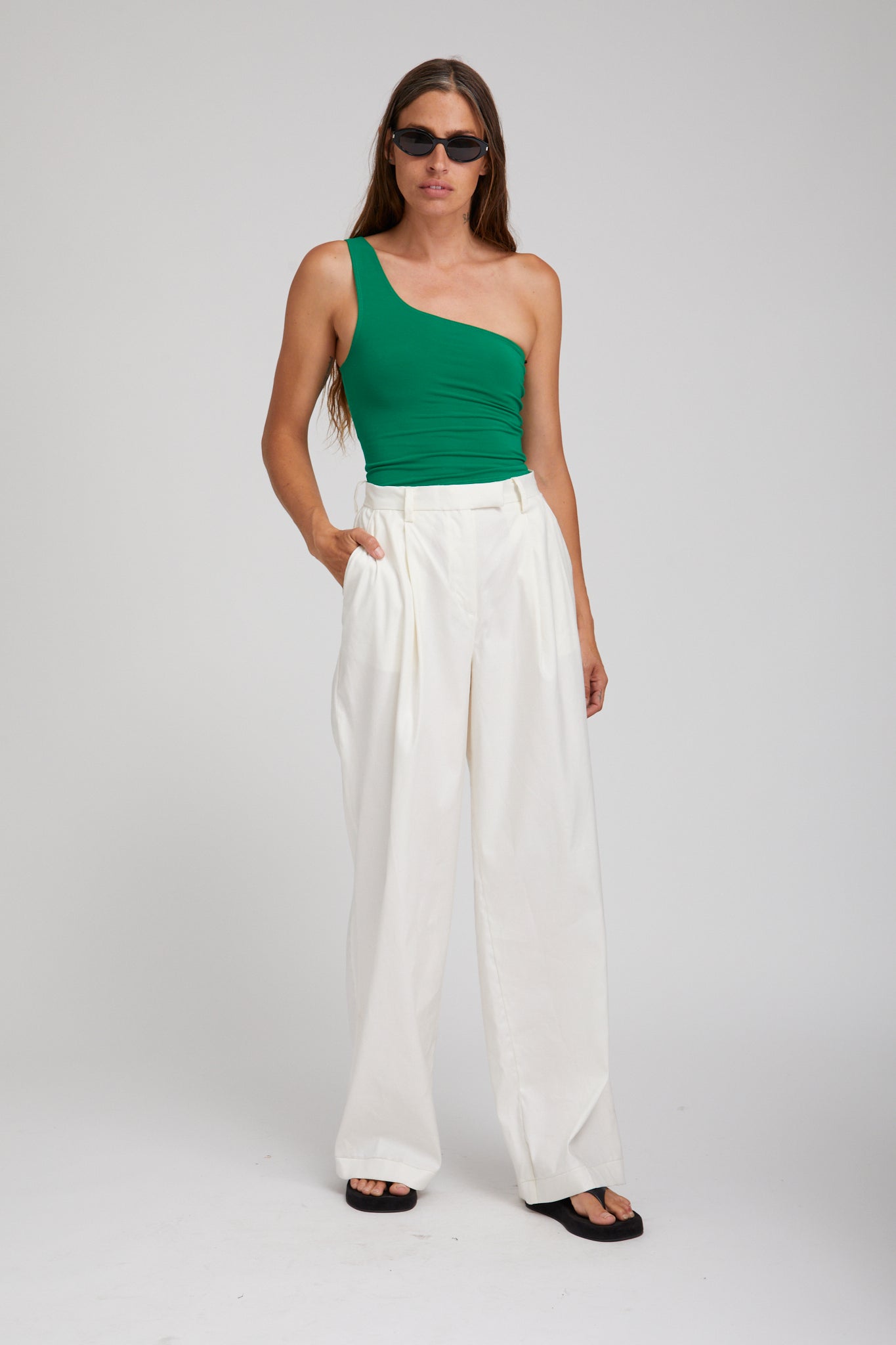 City One Shoulder Top