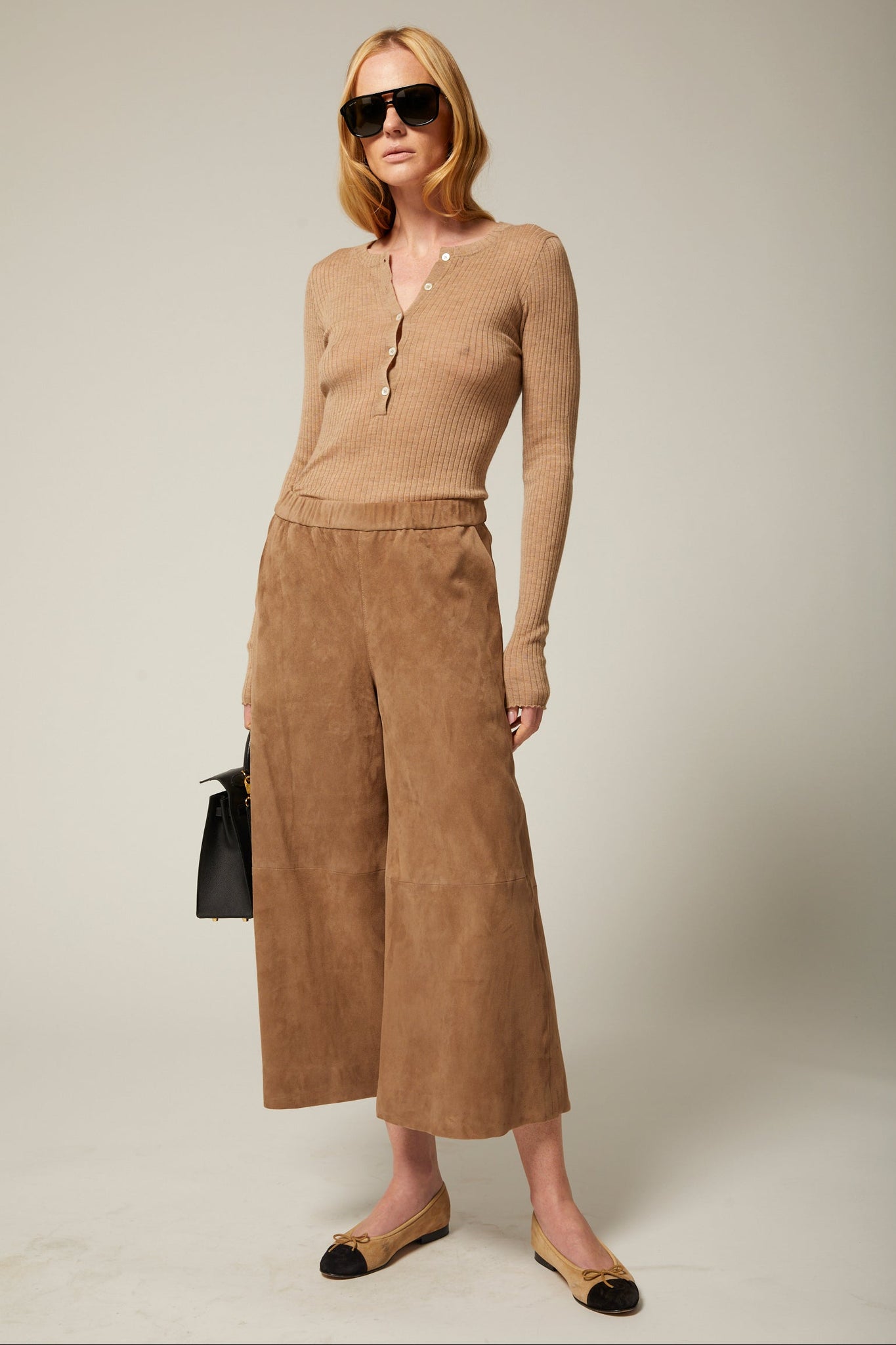 Suede Culotte