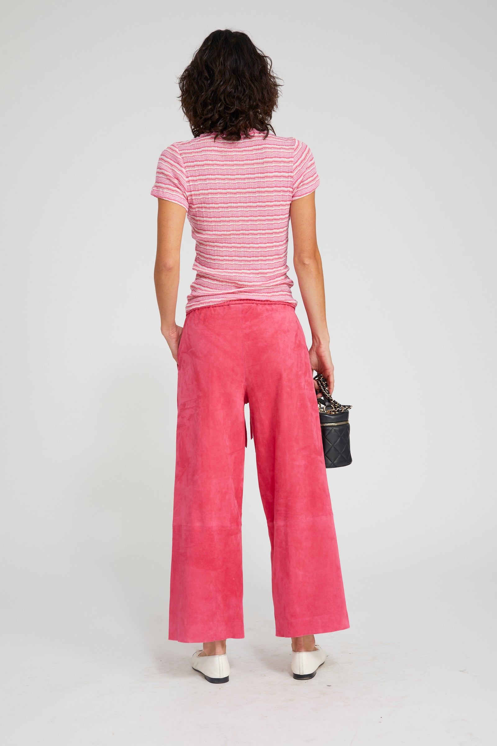 Pointelle Baby Tee