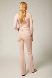 Suede 5 Pocket Micro Flare