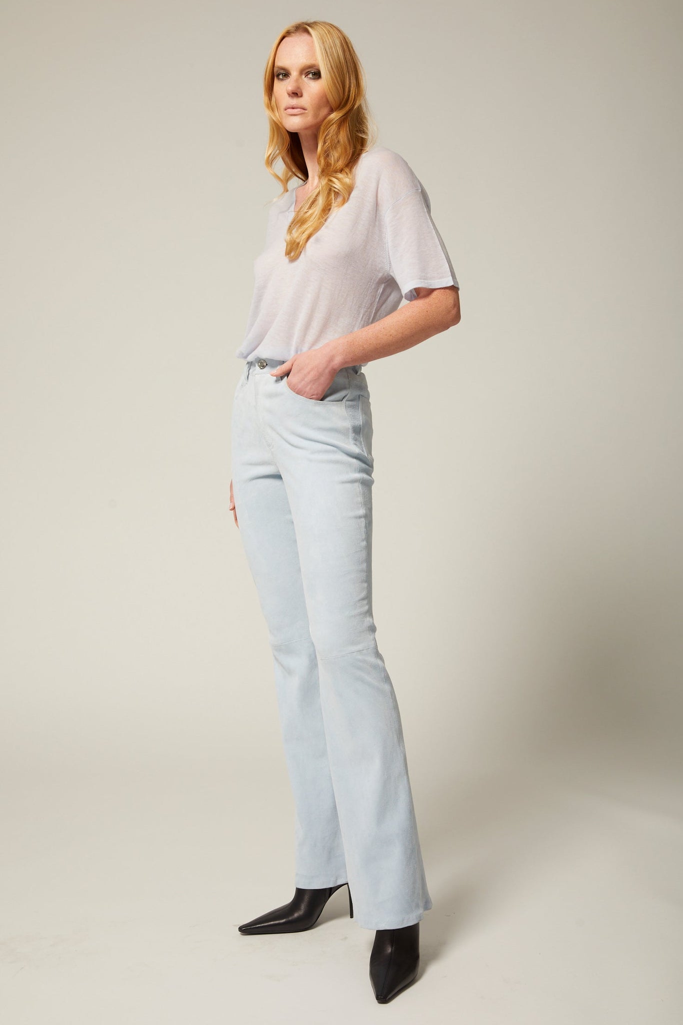 Tissue V Neck Tee
