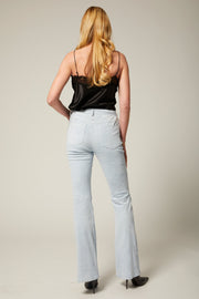 Suede 5 Pocket Micro Flare