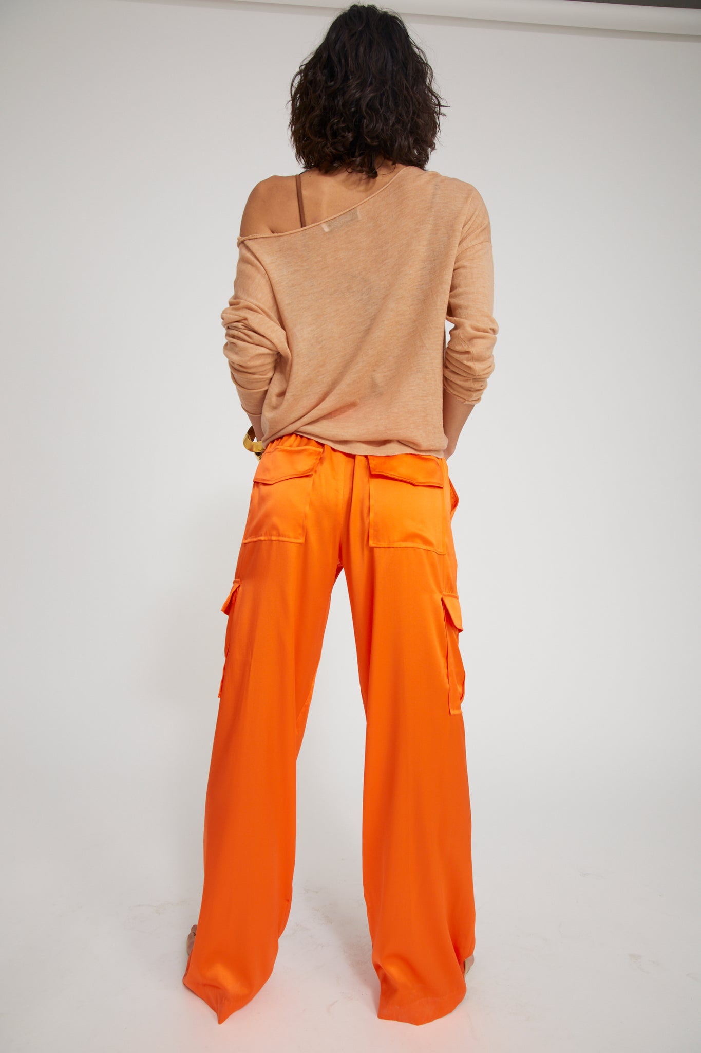 Tissue Off Shoulder Sweater