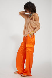 Tissue Off Shoulder Sweater