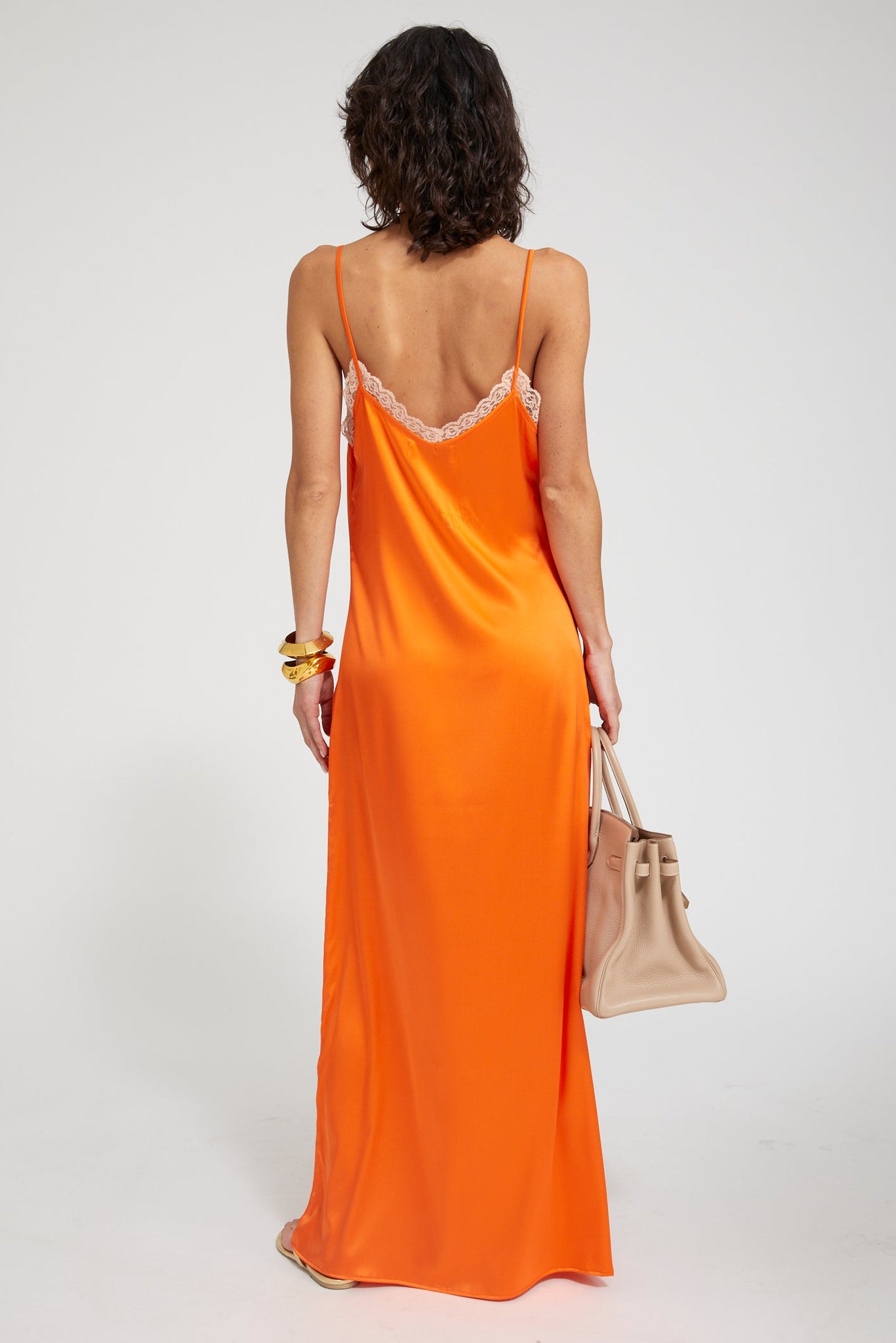 Sophie Silk Charmeuse Maxi Dress