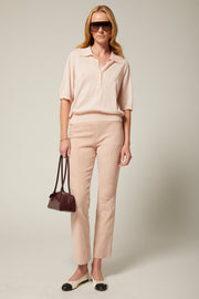 Suede Ankle Flare
