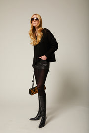 Olivia Leather Shorts