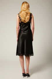 Paola Silk Midi Dress