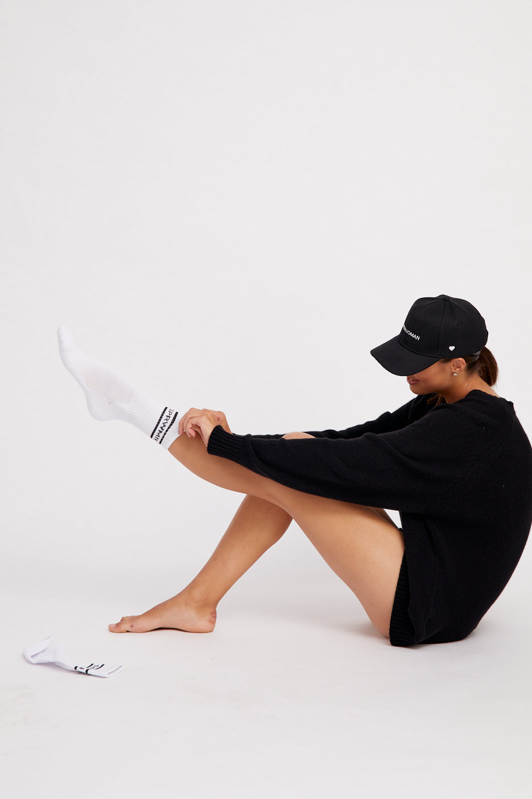 Black Logo Les Chaussettes