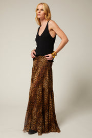Carlotta Silk Maxi Skirt
