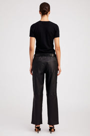 Black Ultra Fine Cashmere Tee