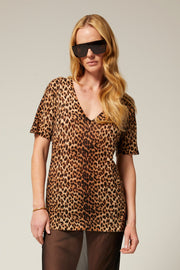 Tissue V Neck Tee