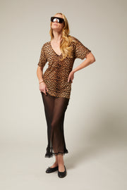 Tissue V Neck Tee