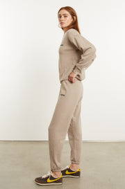 Light Khaki Logo Sweatshirt