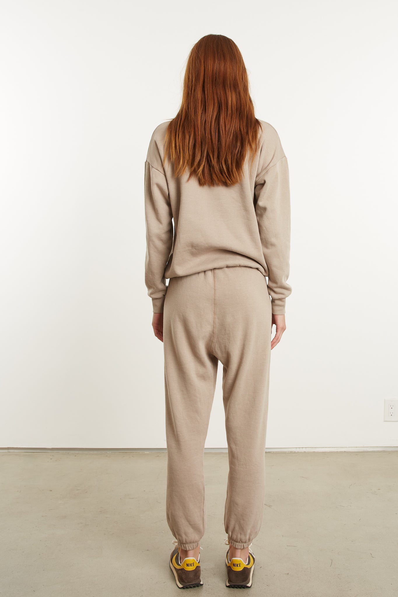 Light Khaki Logo Sweatshirt