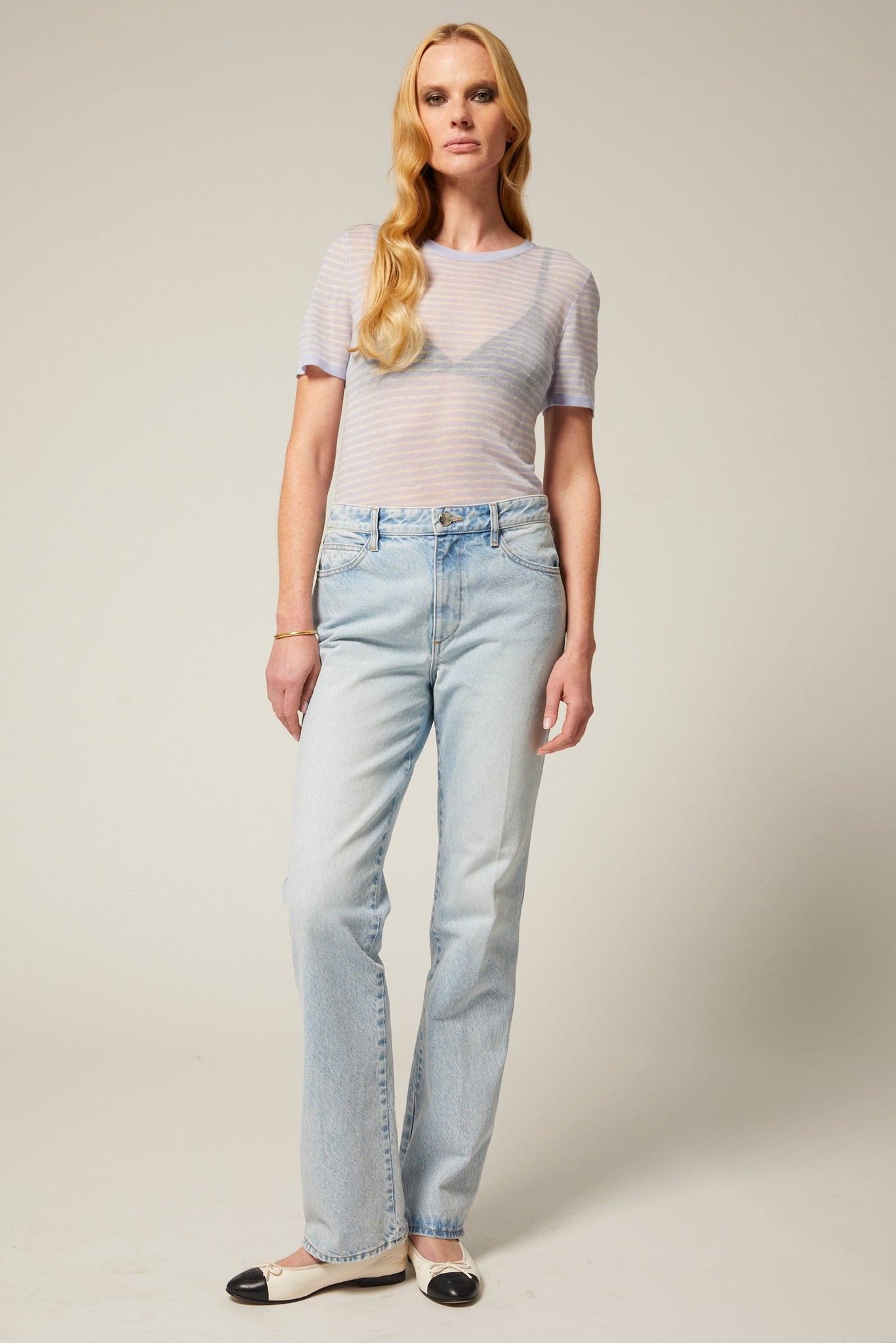 Relaxed Straight Leg Denim