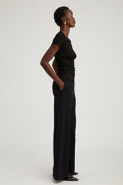 Black City Wide Leg Pants