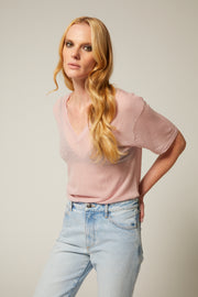 Tissue V Neck Tee