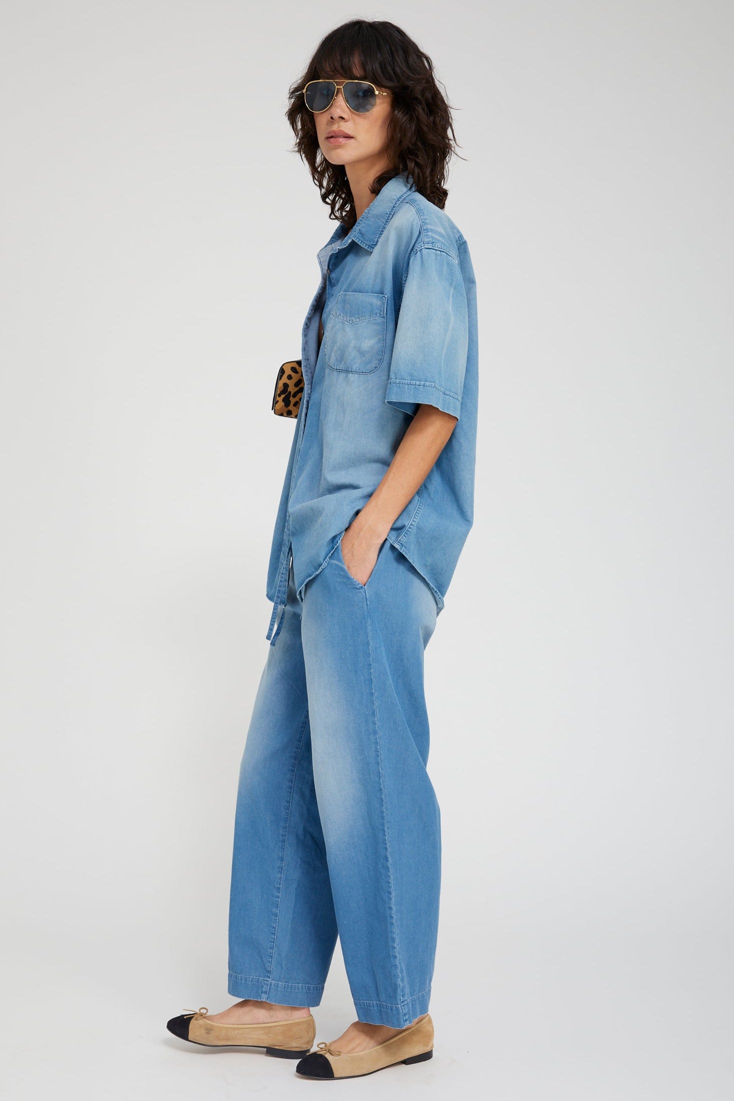 Helena Short Sleeve Button Down