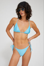 Rhinestone Triangle Bikini Top