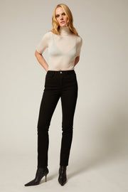 Slim Straight Leg Denim