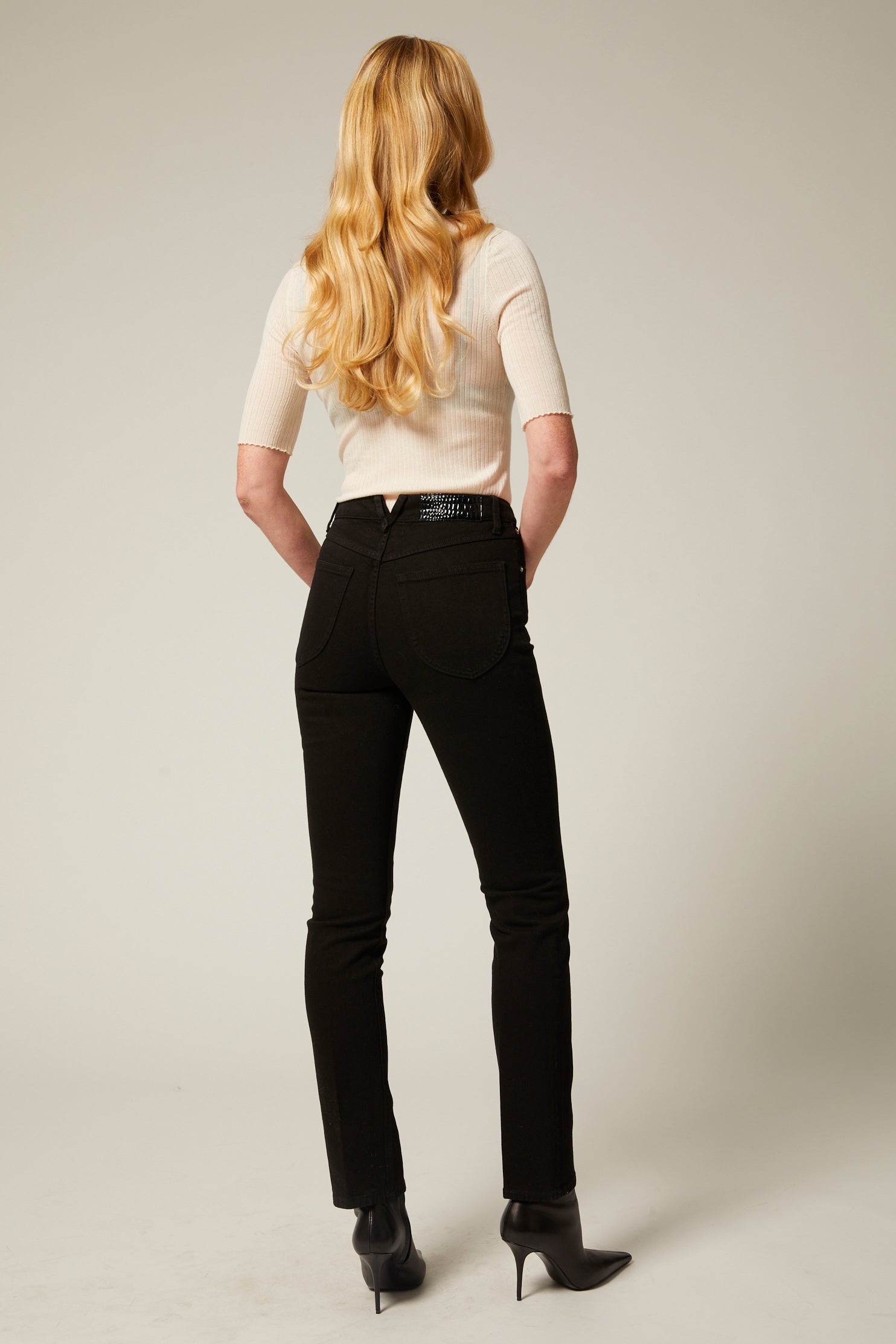 Slim Straight Leg Denim