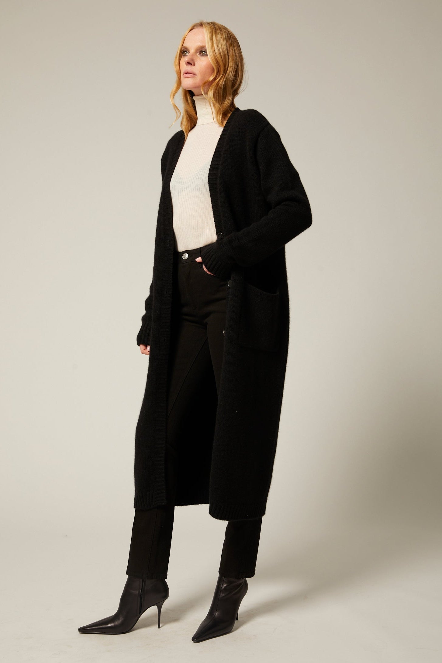 Heavy Cashmere Cardigan