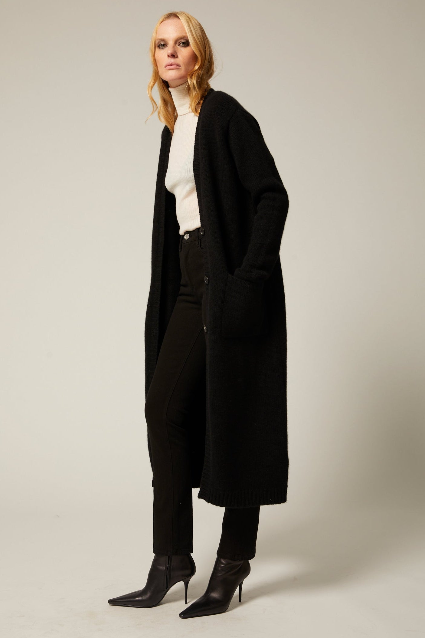 Heavy Cashmere Cardigan
