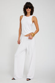 Light French Terry Racer Tank