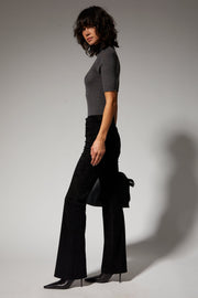 Charcoal Cashmere Turtleneck