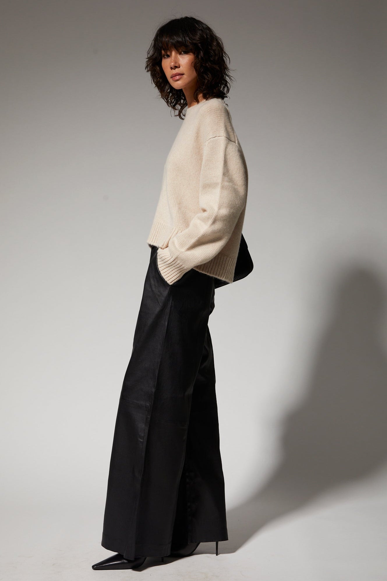 Oat Heavy Cashmere Sweater