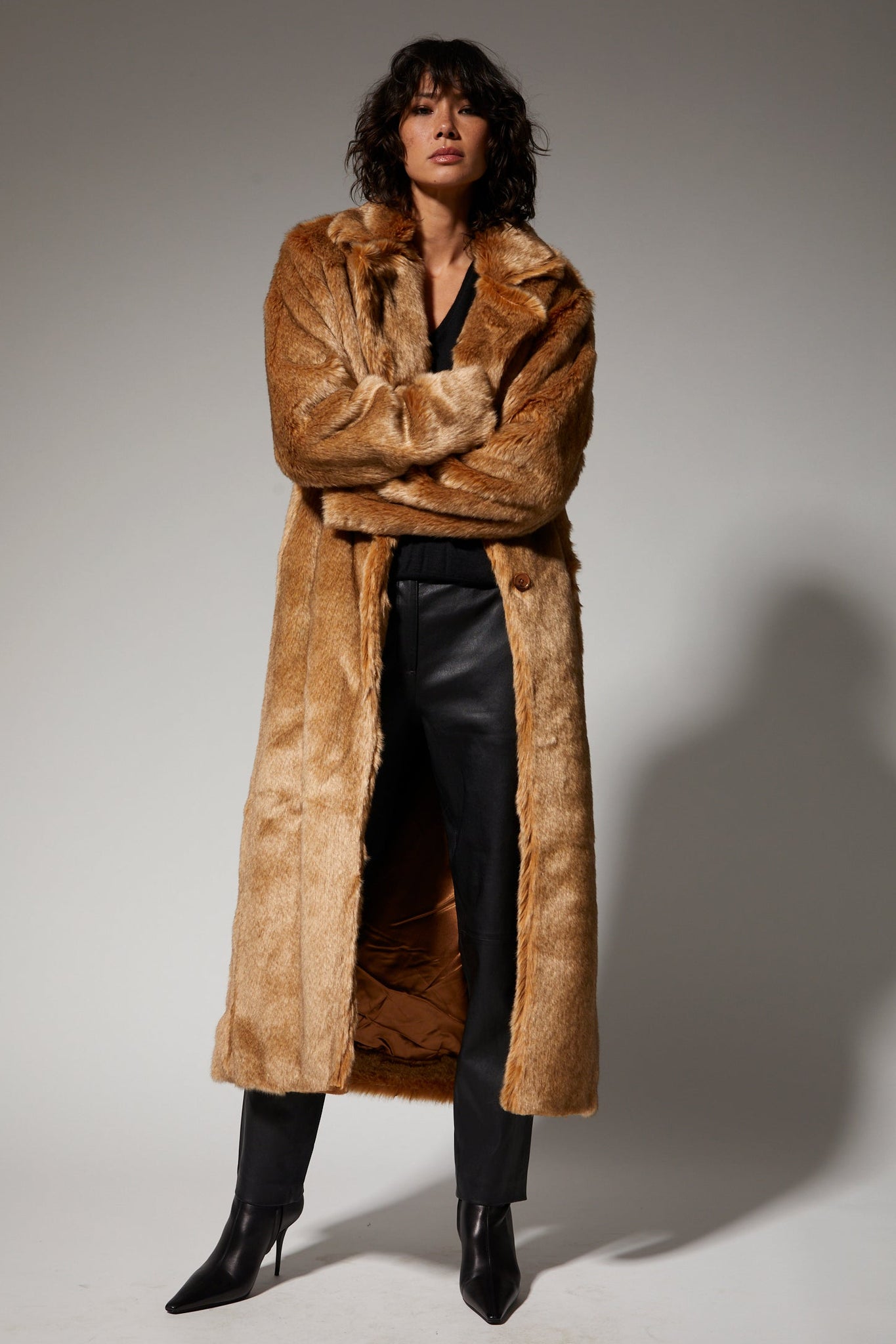 IRIS COAT Camel – SPRWMN