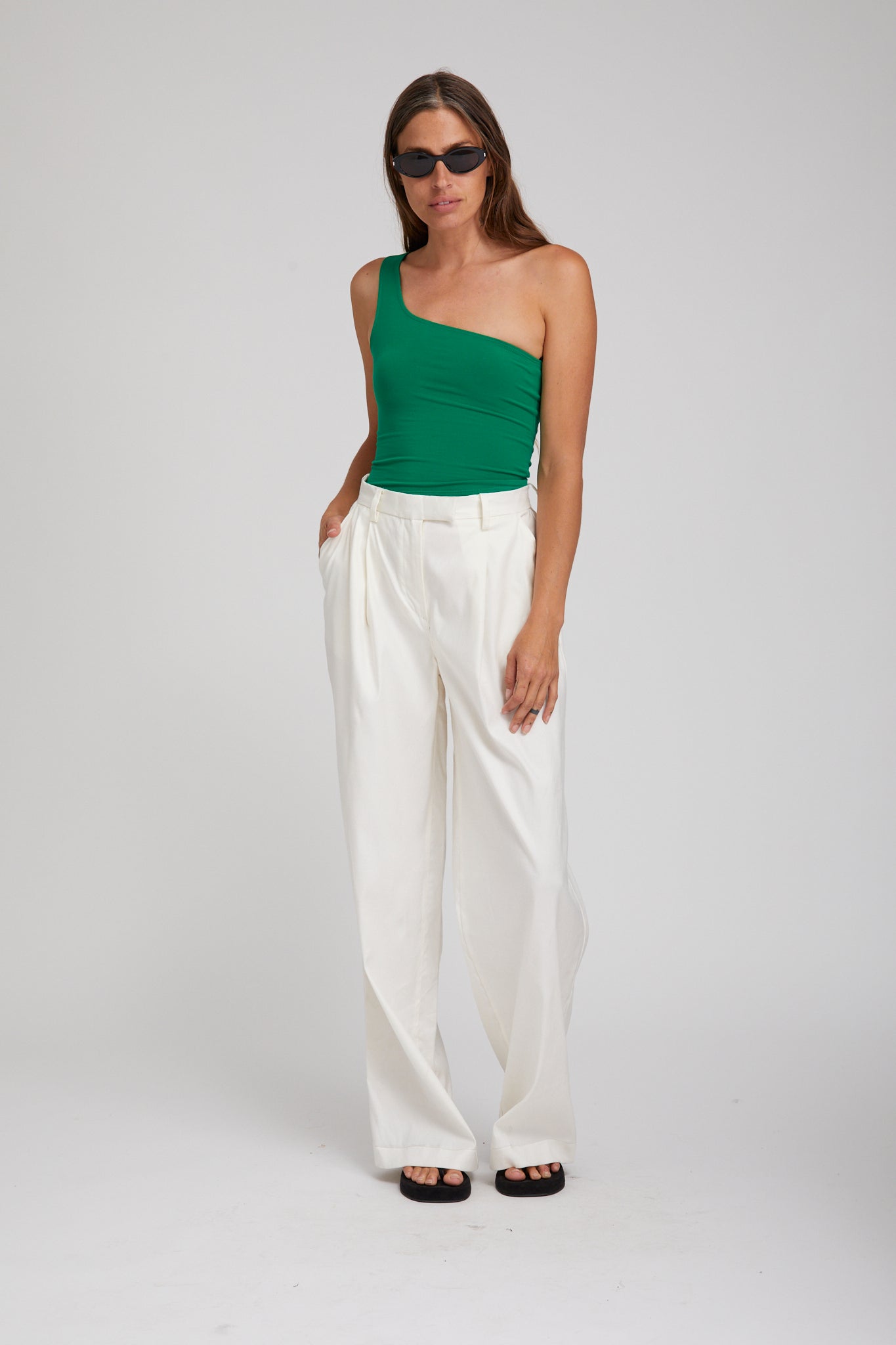 City One Shoulder Top