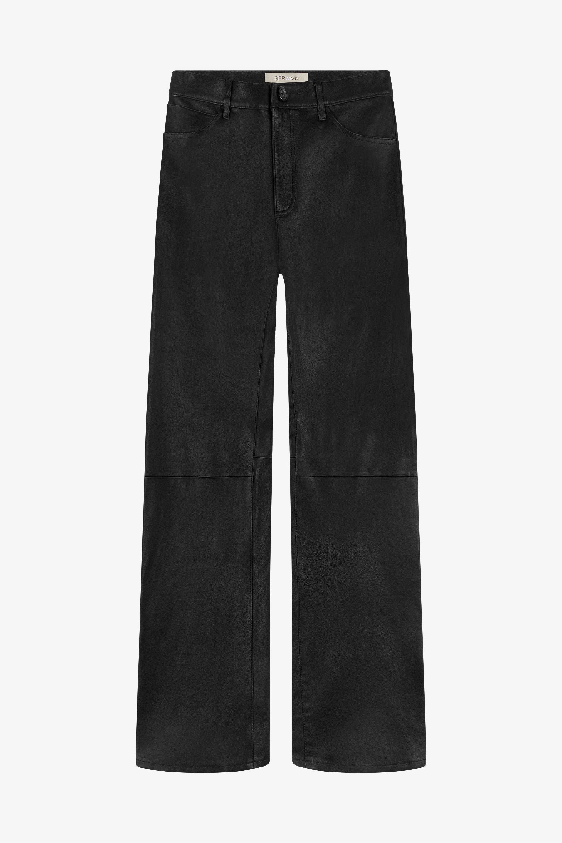 Vincent Leather Slim Fit Trouser