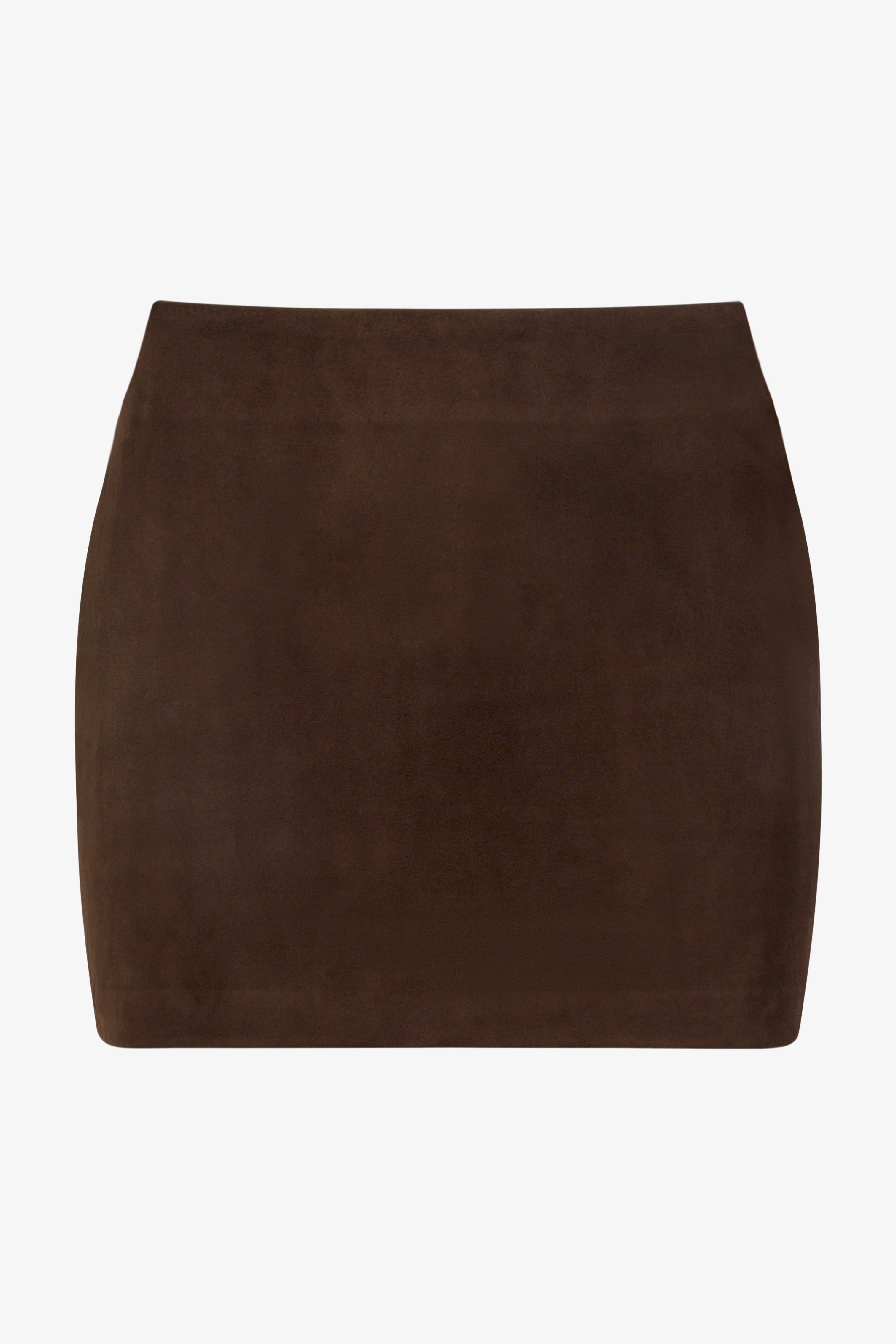 Suede Micro Mini Skirt