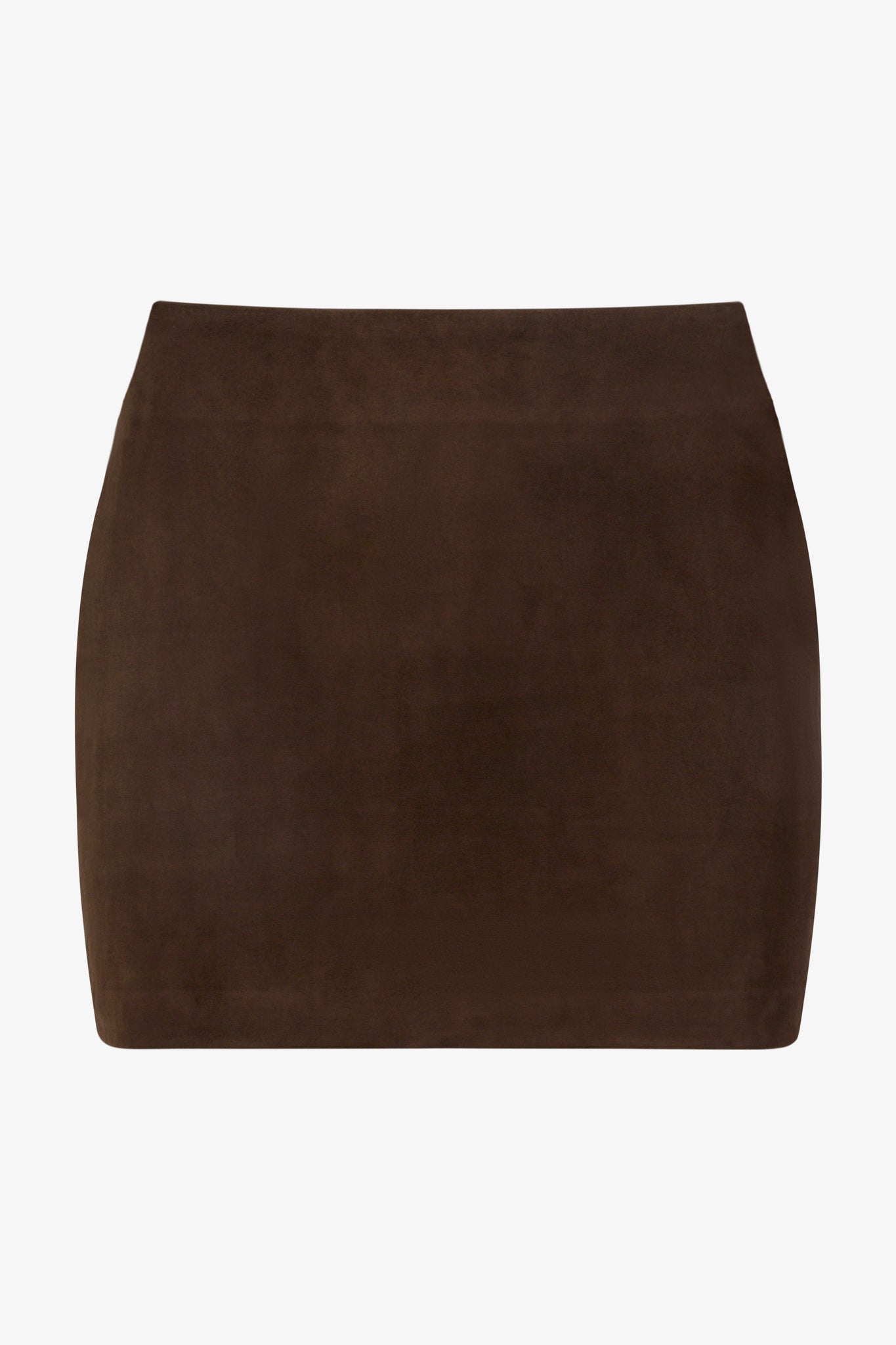Suede Micro Mini Skirt