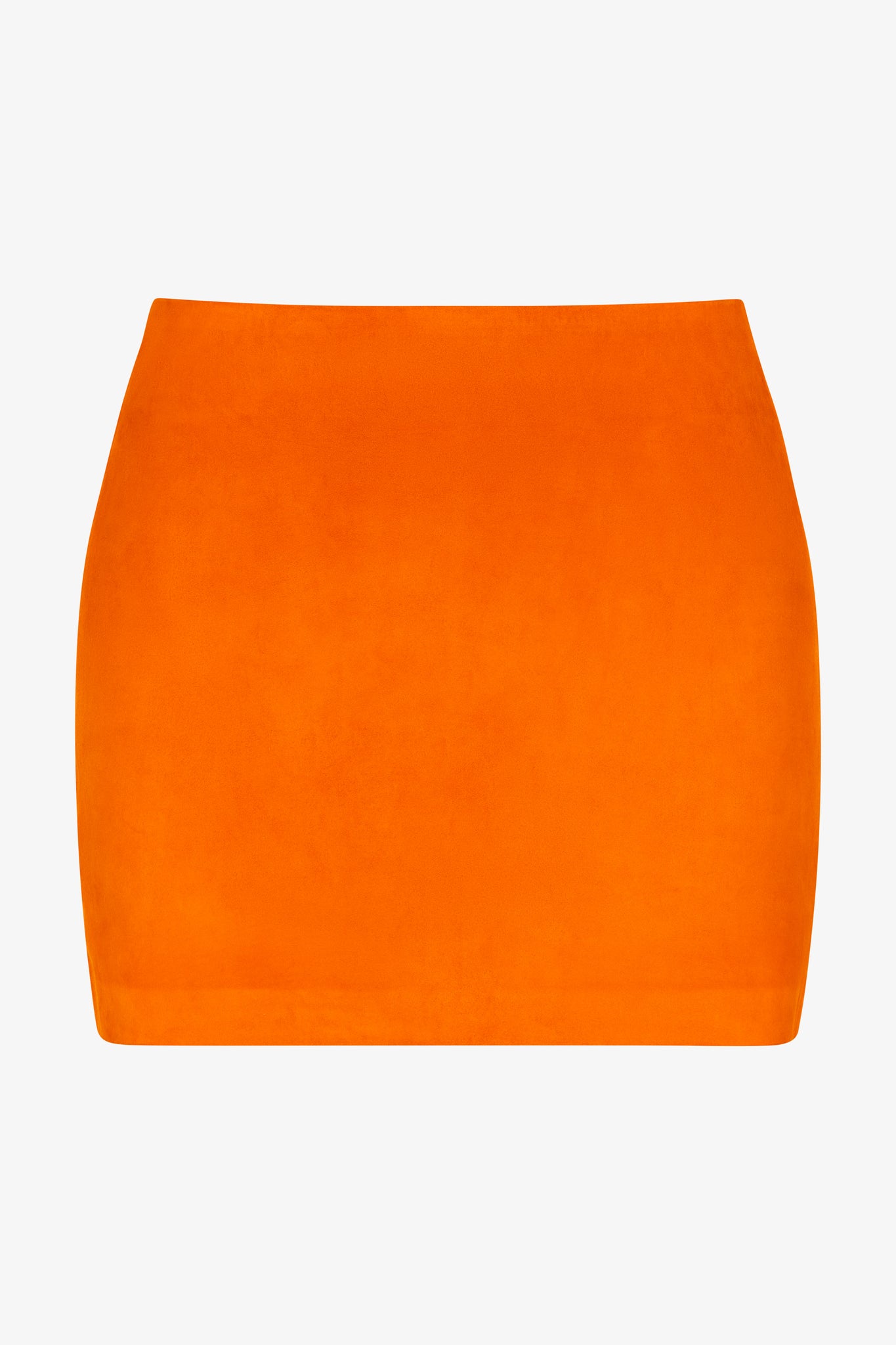 Suede Micro Mini Skirt