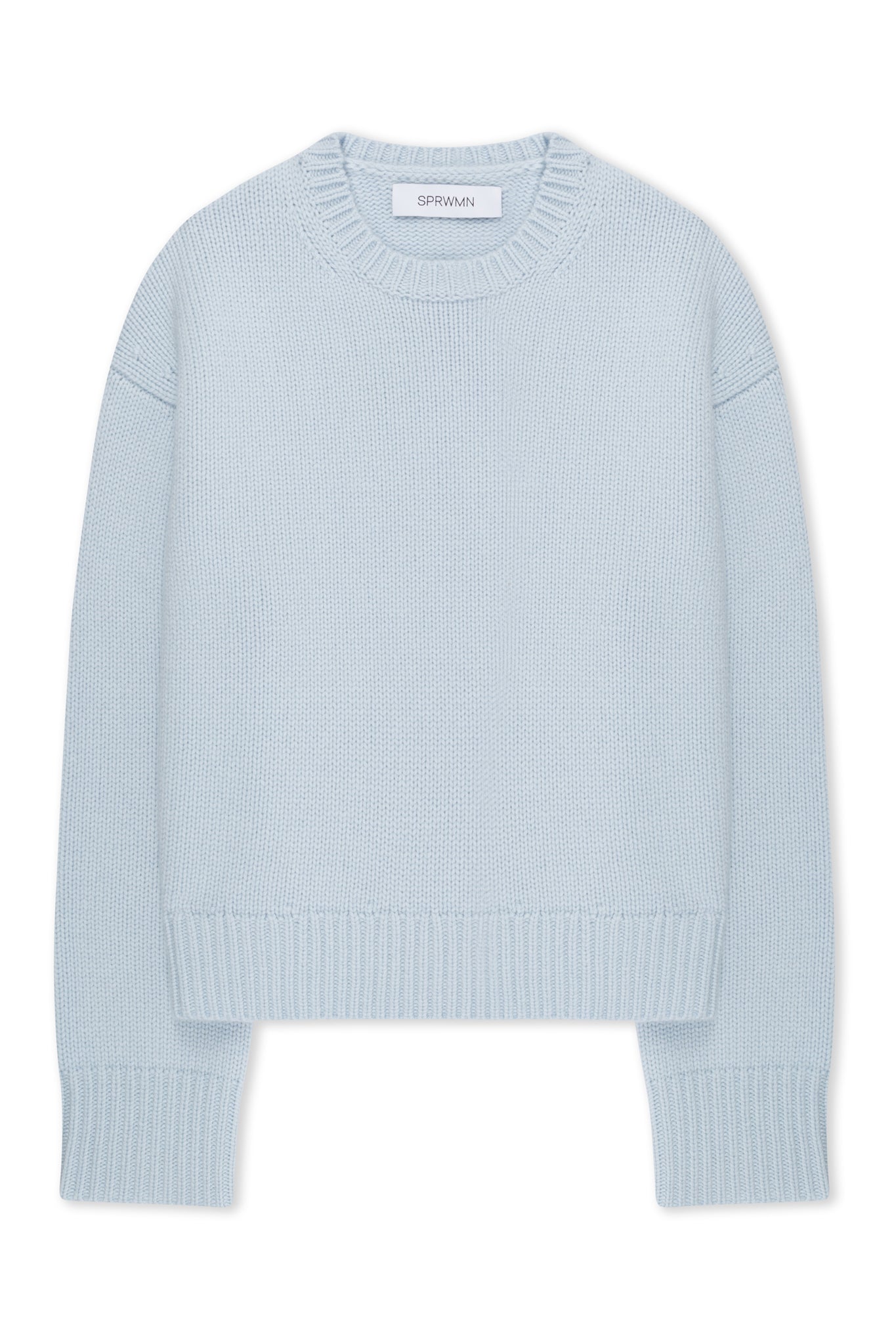 Baby Blue Heavy Cashmere Sweater