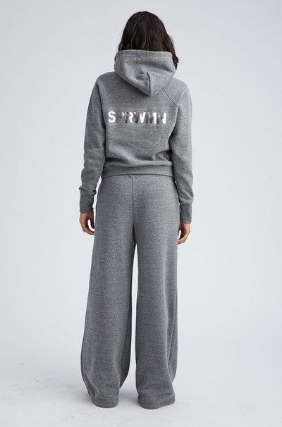 Dark Grey Wide Leg Pants