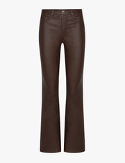 5 Pocket Leather Micro Flare