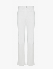 Leather 5 Pocket Micro Flare