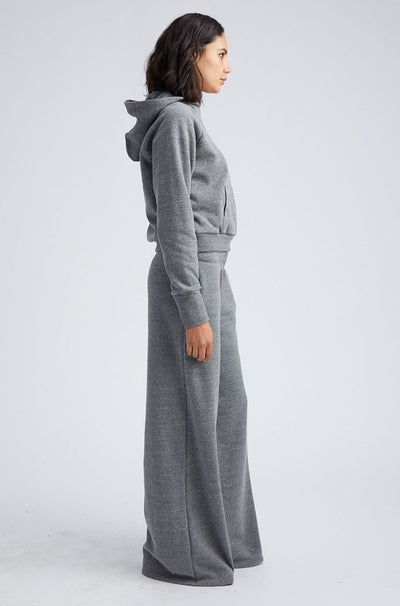 Dark Grey Shrunken Hoodie