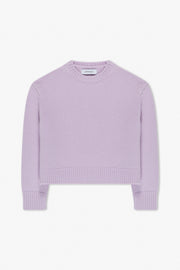 Lavender Heavy Cashmere Sweater