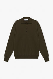 Cashmere Polo Sweater