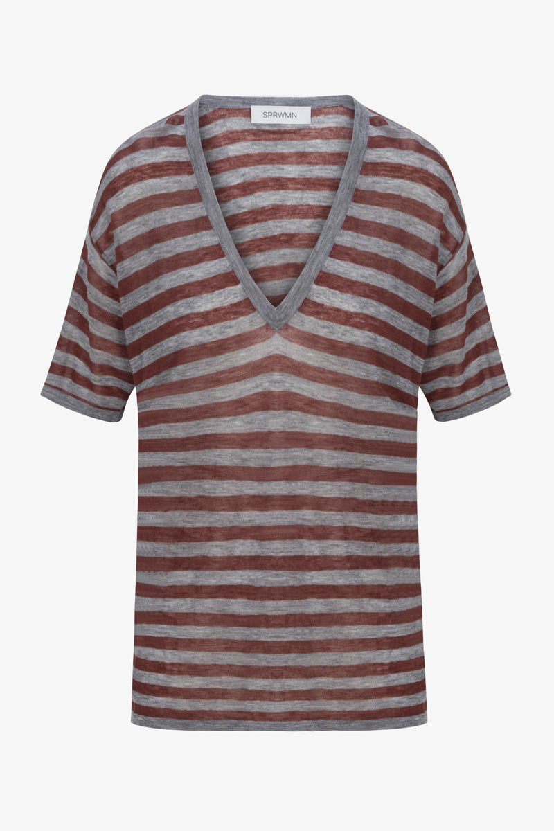 Tissue V-Neck Tee