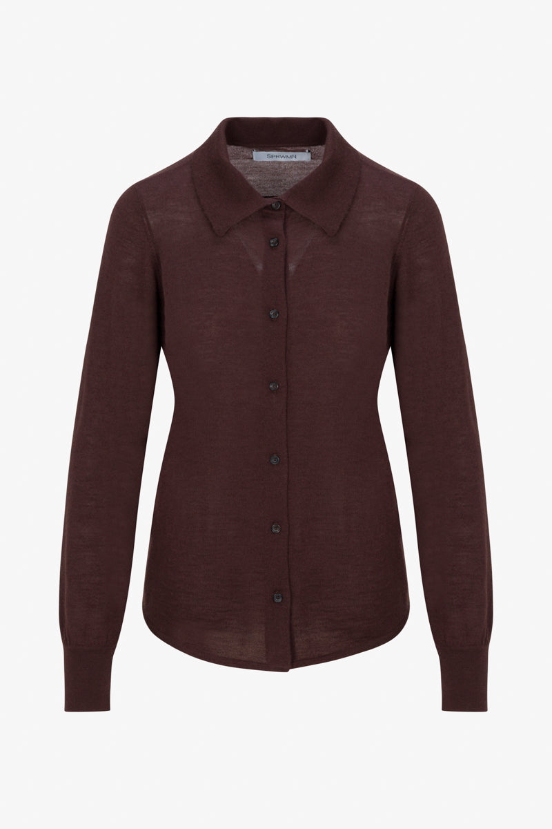 Fonda Cashmere Button Down