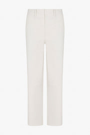 Leather Cropped Trousers