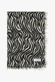 Zebra Cashmere Pashmina Scarf