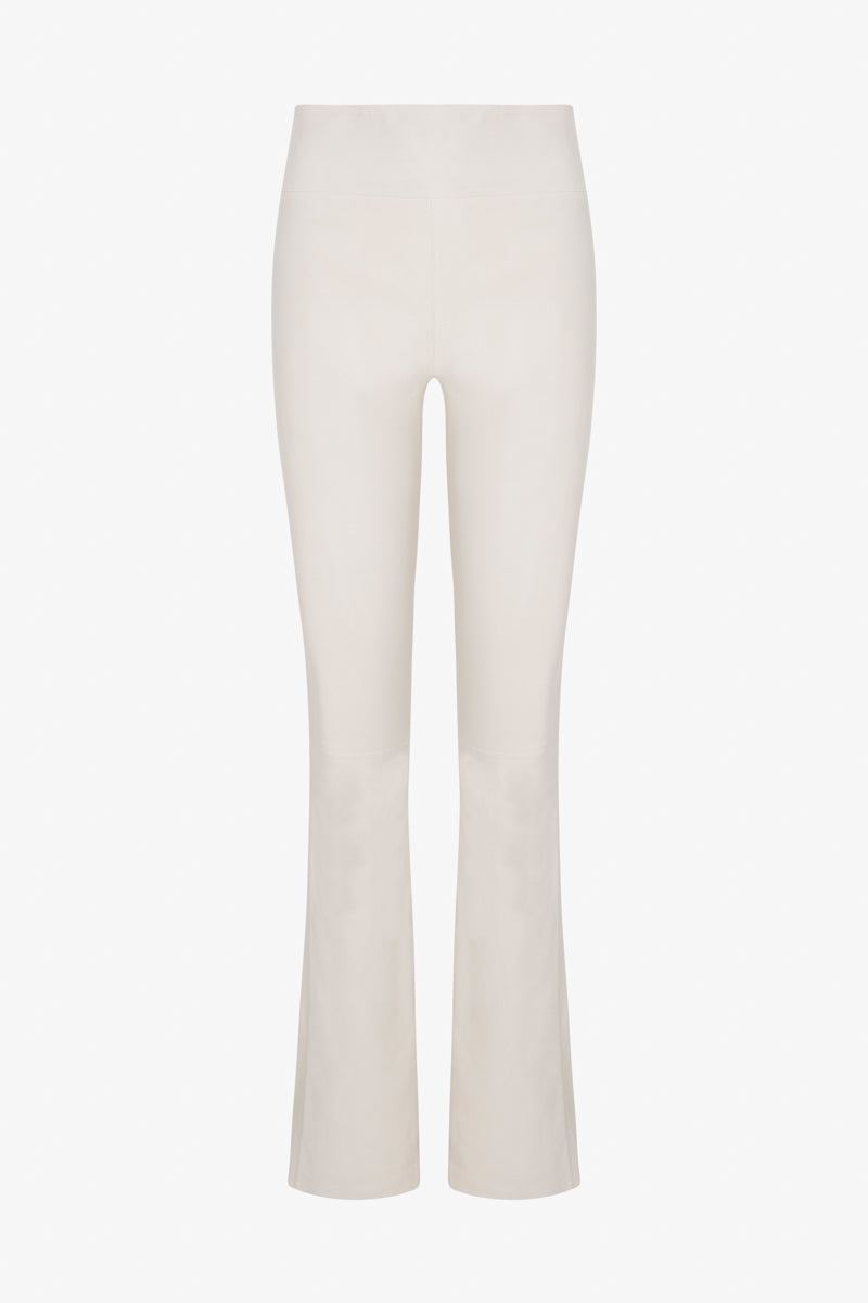 Jane Leather Micro Flare