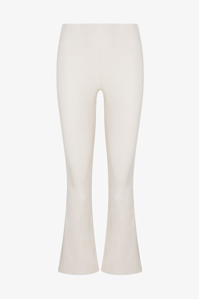 Jackie Leather Ankle Flare